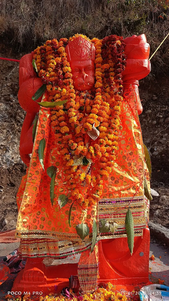 Bala Ji Hanuman Mandir Dhambla Kund Hamirpur