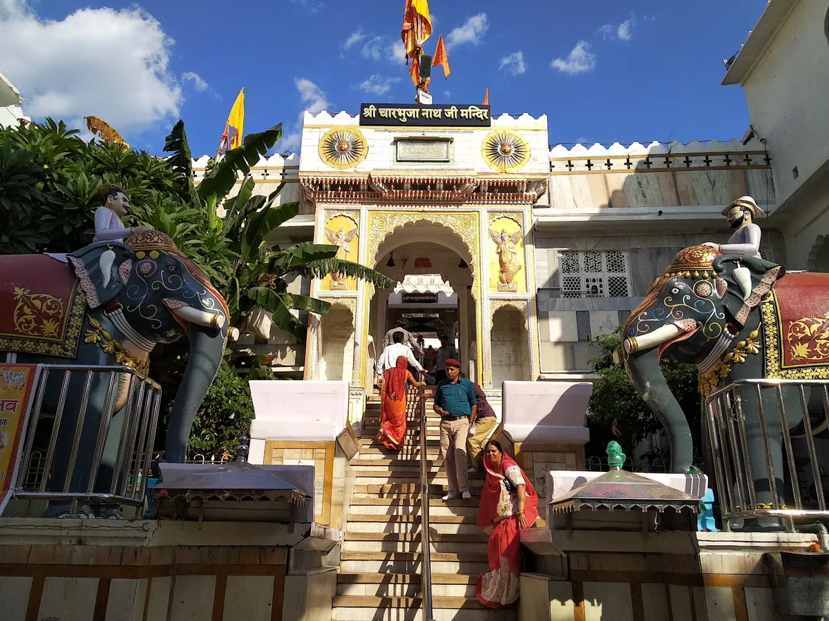 Shree Charbhuja Nath Ji Temple , Kankroli