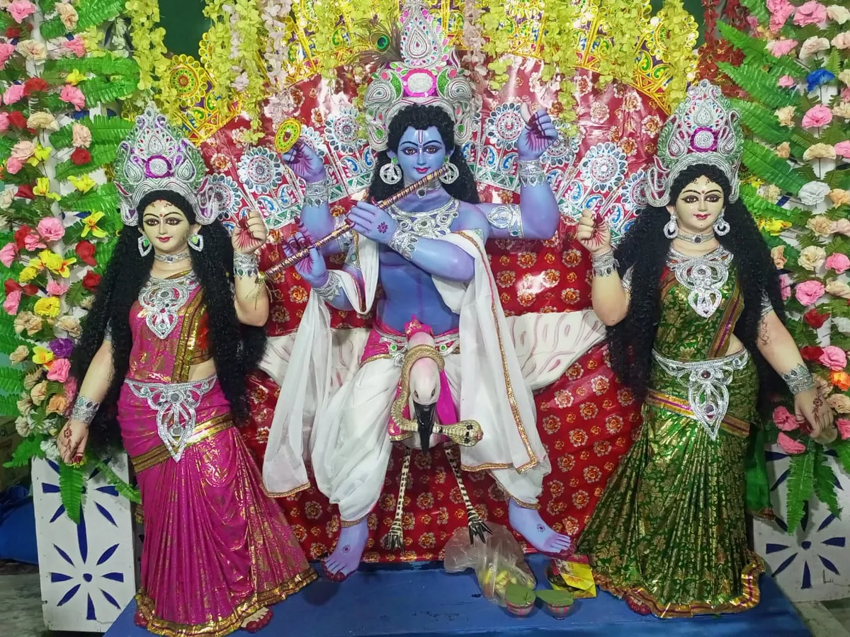 Radha Krishna Temple Krishnapuri Madhubani